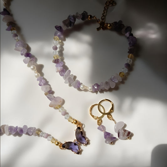 Lavender Butterfly set